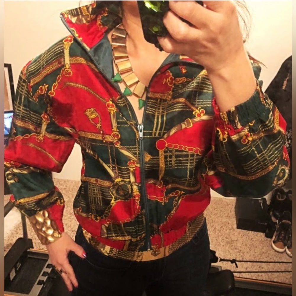 Petite Sophisticated Baroque Silk Bombay Jacket S